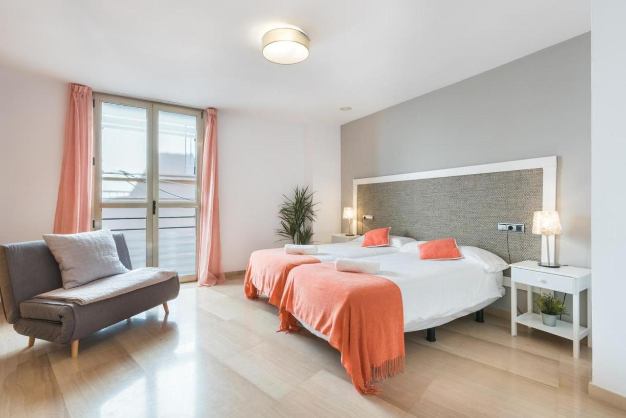 Apartamento Moderno Calle Larios Malaga Bagian luar foto