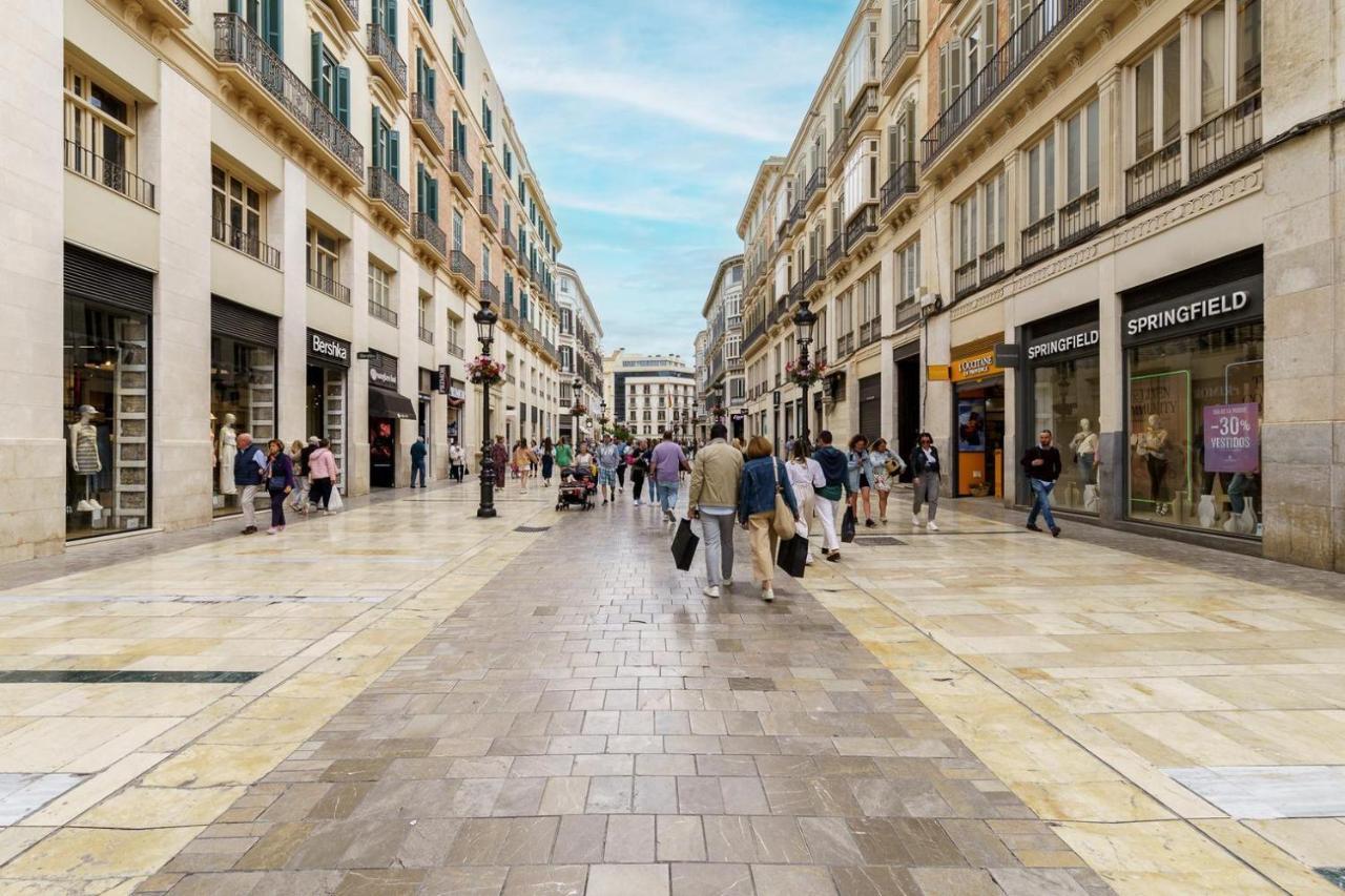 Apartamento Moderno Calle Larios Malaga Bagian luar foto